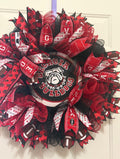 Georgia bulldogs wreath
