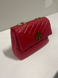 Red, blue, beige, or pink purse