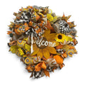 Autumn welcome wreath