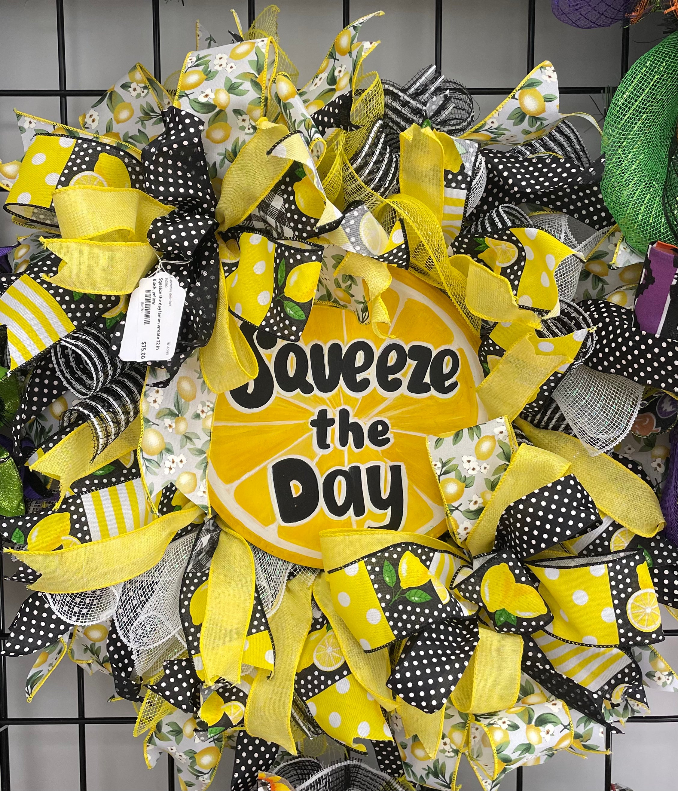 Lemon wreath