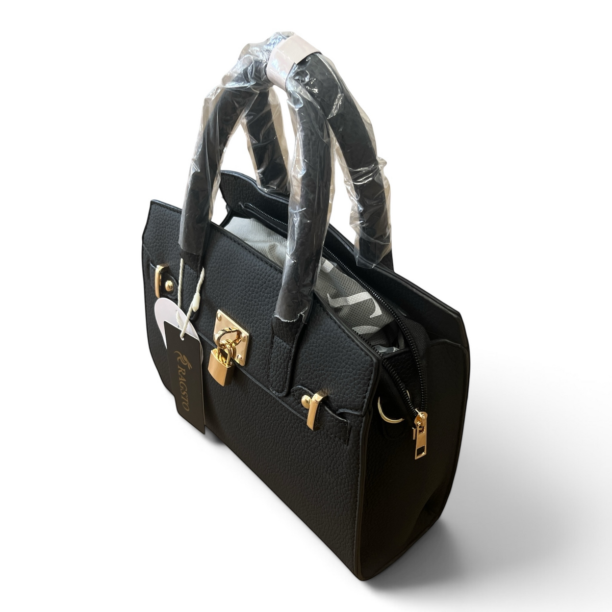 RAGSTO Two Piece Structured Handbag Set