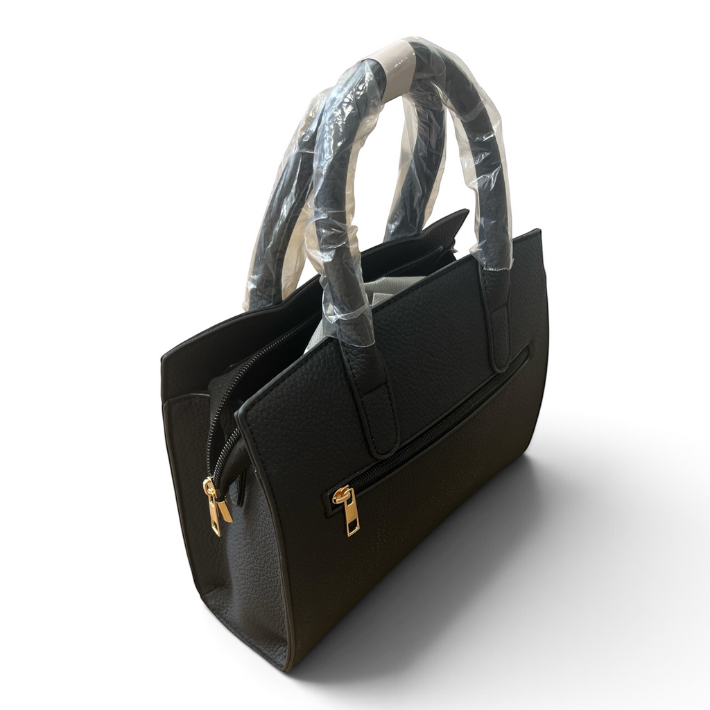 RAGSTO Two Piece Structured Handbag Set